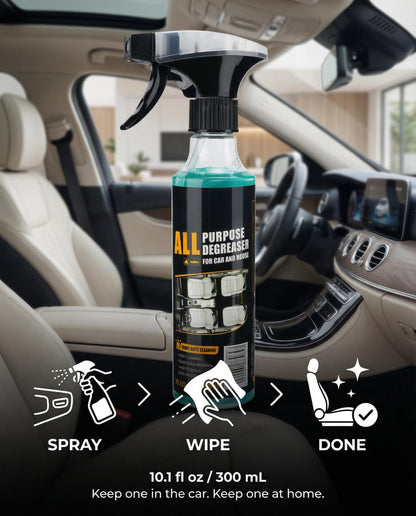 💦Last Day 70% OFF💦 Heavy Duty Degreaser Powerful Foam Cleaner, Suitable for Car Interiors