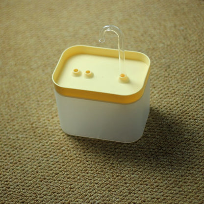 Automatic circulating water fountain for pets
