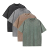 Men‘s Oversized Heavyweight T-Shirt – Acid Wash Vintage Style---Buy 3 Get Extra 40% Off & Free Shipping