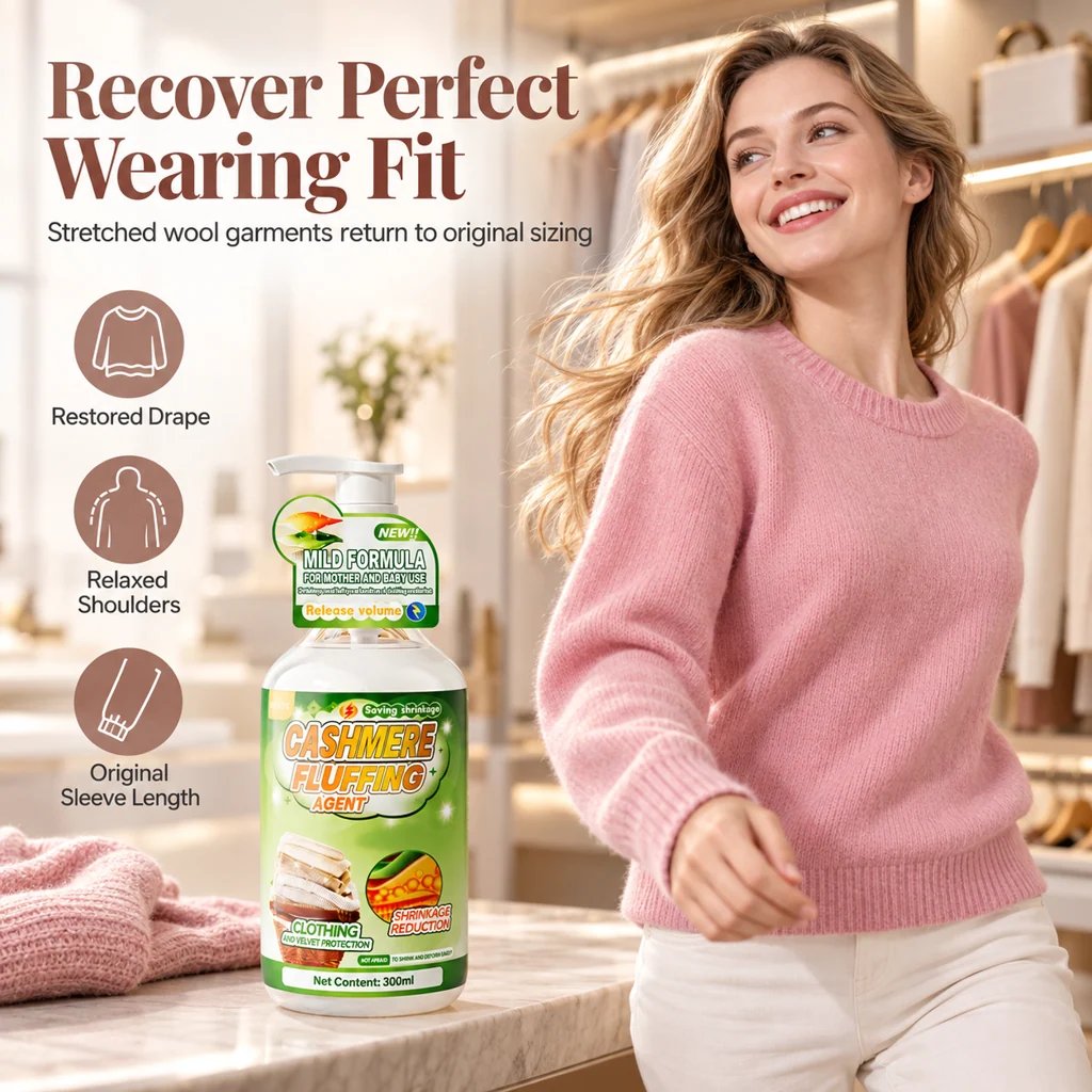 🧶 Wool & Cashmere Sweater Softening and Reshaping Care🍀