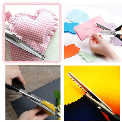 ✂️ Limited-Time 50% OFF – 5mm Zigzag Pinking Shears for Fabric & Crafts