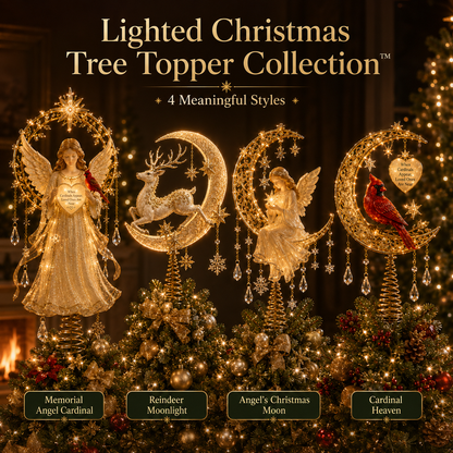 🎄Meaningful Christmas Tree Topper Collection™ – Lighted Holiday Keepsakes