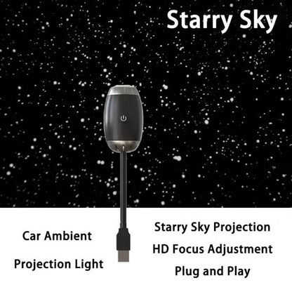 🔥Last Day 49% OFF💥Car USB Star Projector Light🌌