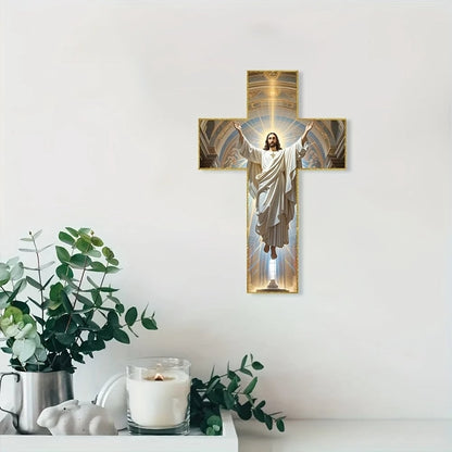 ✝️Retro Acrylic Creative Decorative Pendant 30*20cm