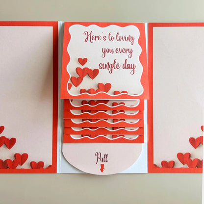 🎁LAST DAY 50% OFF - 🎂✨ Handmade Waterfall Birthday Gift Card Booklet💖
