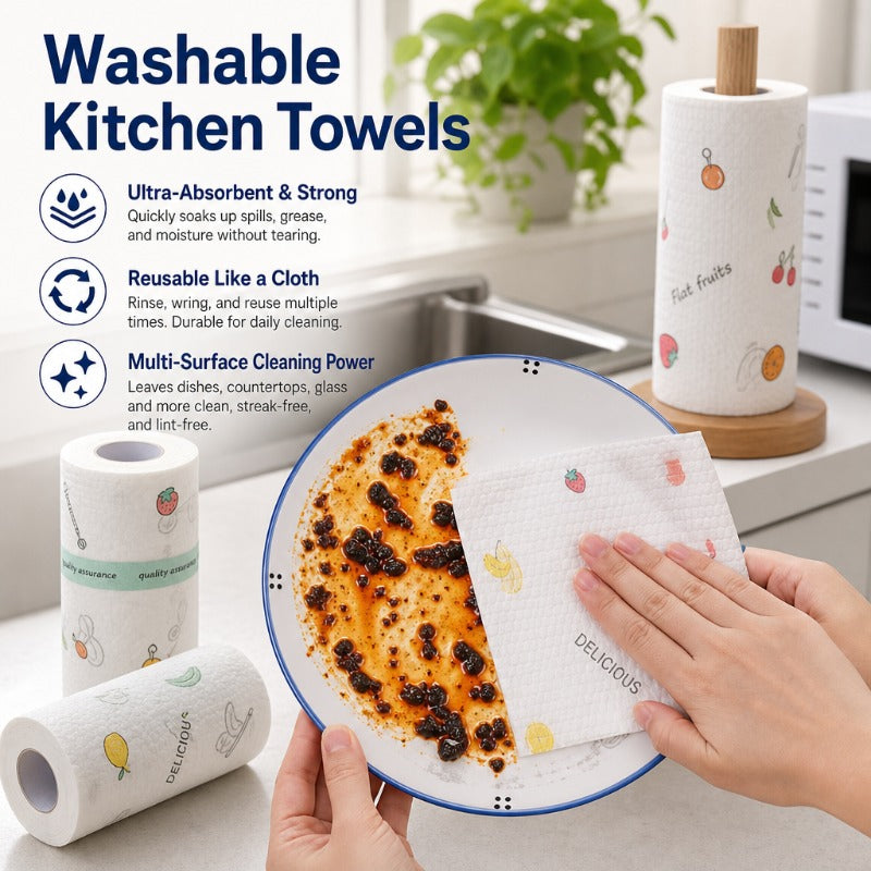 Washable Paper Towel Alternative