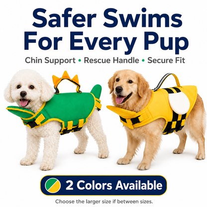 Premium Dog Life Vest for Swimming & Boating🛒