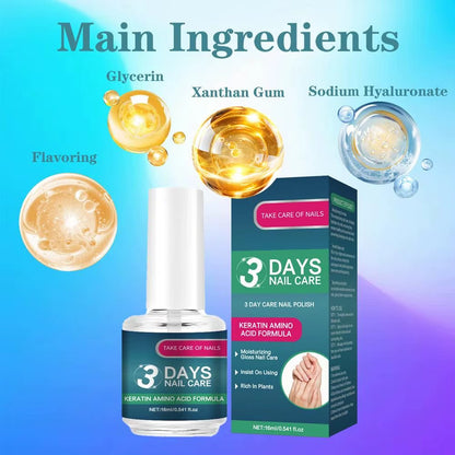 🔥3 Days Nail Care Formula--16ml Nail Care Oil with Keratin