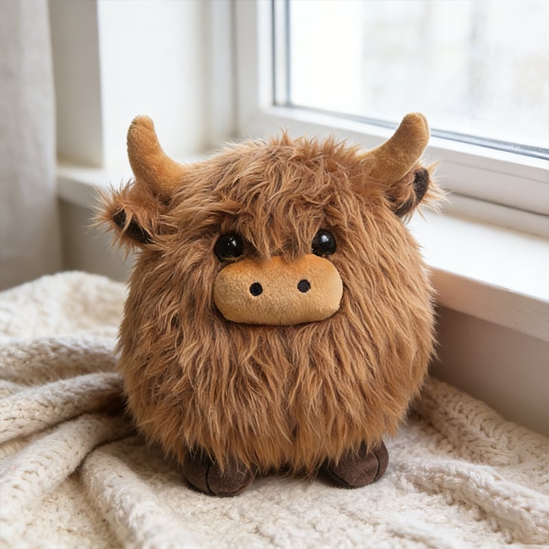 🎁Emotional Support Highland Cow Plush🎉