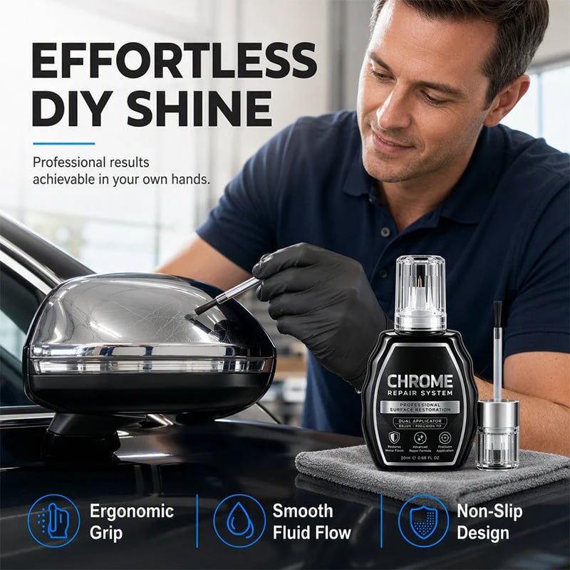 ✨ Chrome Shine Restorer Pen – Refresh Dull Metal & Bring Back the Shine⏳