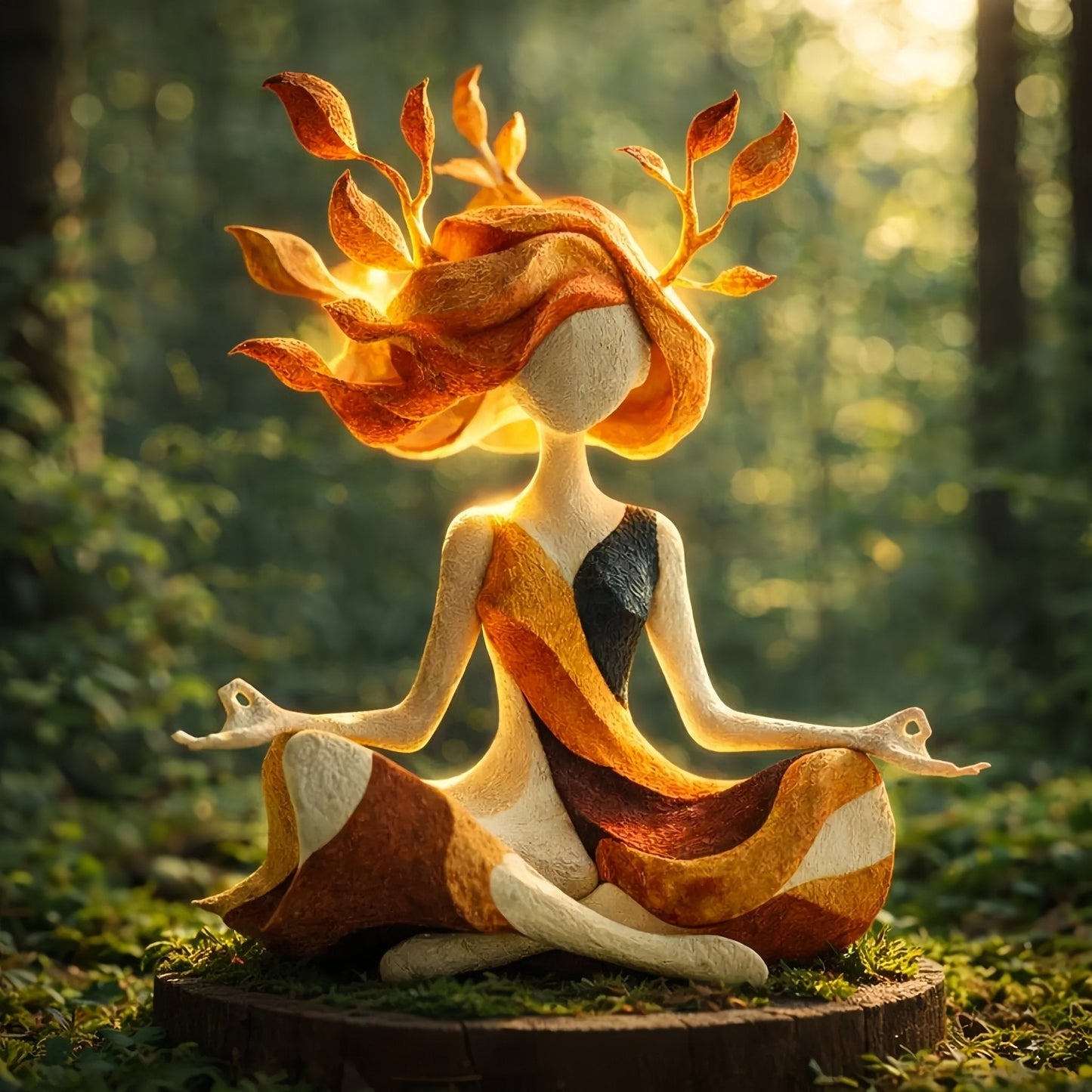 🌱🧘Serenity Growth | Inner Harmony Sculptural Figurine
