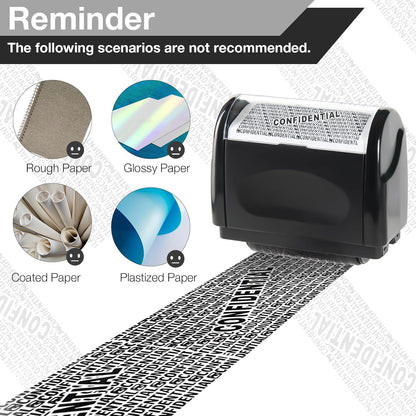 🔥🔥SALE 49% OFF!!-Privacy Protection Security Roller Stamp — Address & Billing Info Blocker, Home & Office Mailing Essentials 100m Long-Lasting Roll