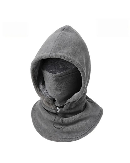 ❄️ 50% OFF!Fleece Double Layer Integrated Hat