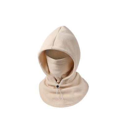 ❄️ 50% OFF!Fleece Double Layer Integrated Hat