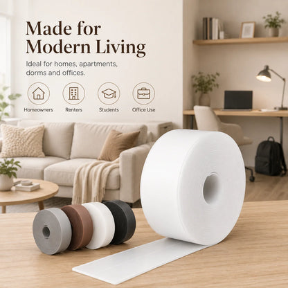 ❄️ 50% OFF!16.4Ft Door Weather Stripping | Adhesive Draft Stopper Seal Strip for Doors, Windows & Shower Doors