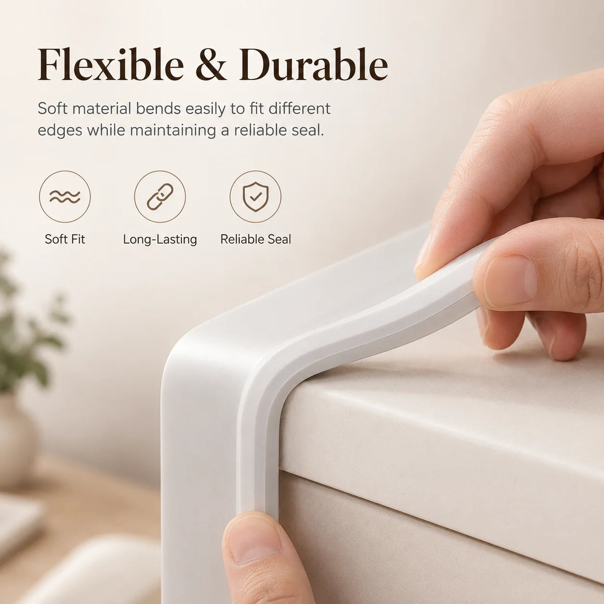 ❄️ 50% OFF!16.4Ft Door Weather Stripping | Adhesive Draft Stopper Seal Strip for Doors, Windows & Shower Doors