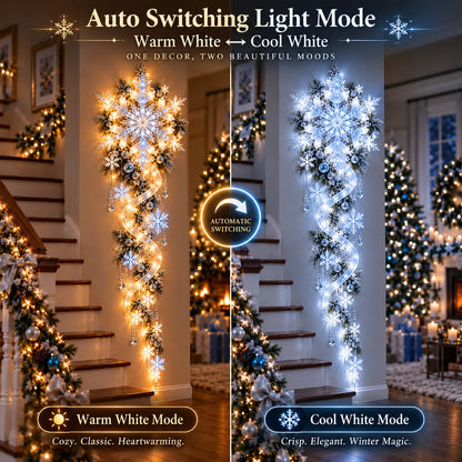 🔥Last Day 49% OFF🔥❄️ Giant Snowflake Blizzard Trail™- Let the Snowstorm Glow Indoors🚚