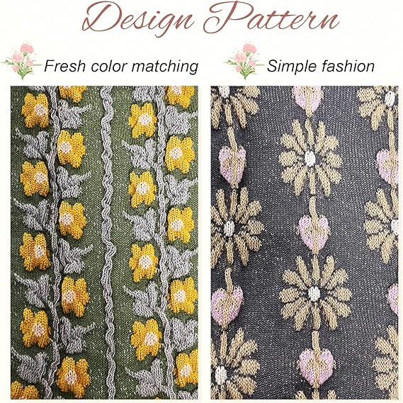 🌸 Vintage Floral Socks – 50% OFF Today Only! ✨