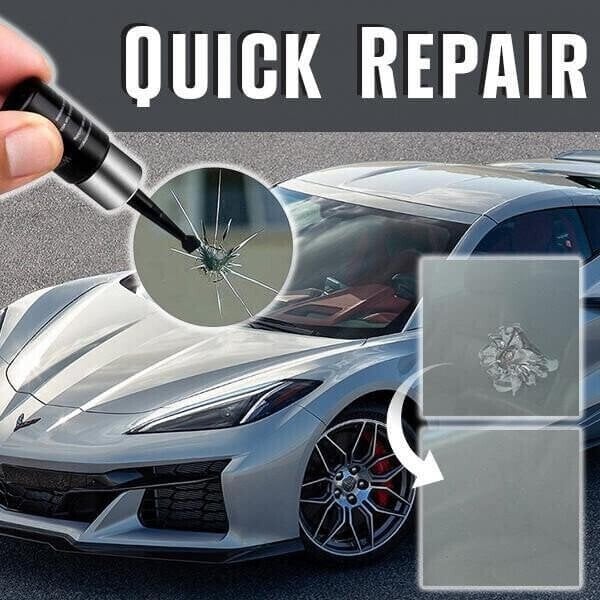 💥LAST DAY 49% OFF 🚗Cracks Gone Glass Repair Kit (New Formula)