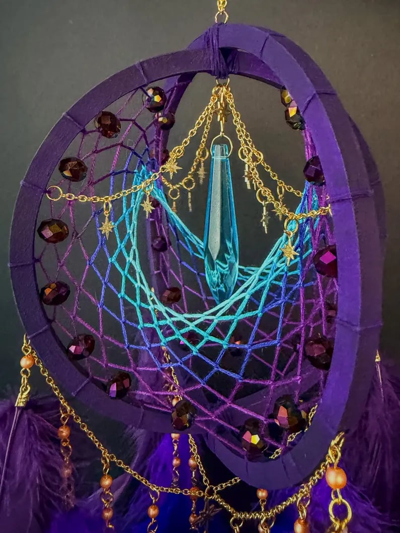 🔥Last Day 49% OFF – ✨ Celestial Galaxy Handmade Dreamcatcher
