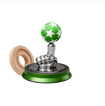 ⚽🚗Solar Rotating Football Car Air Freshener & Aromatherapy Diffuser