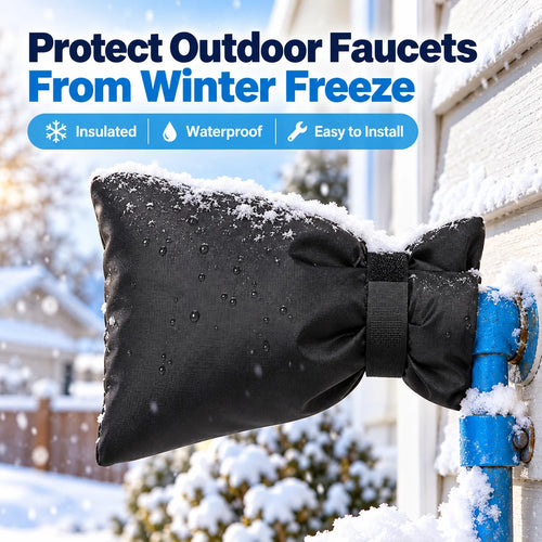 ❄️ Outdoor Faucet Covers for Winter – Insulated Spigot Protectors