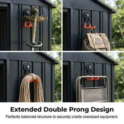 📢📢49% OFF !! ⏰ Heavy-Duty Magnetic Double-Claw Hook