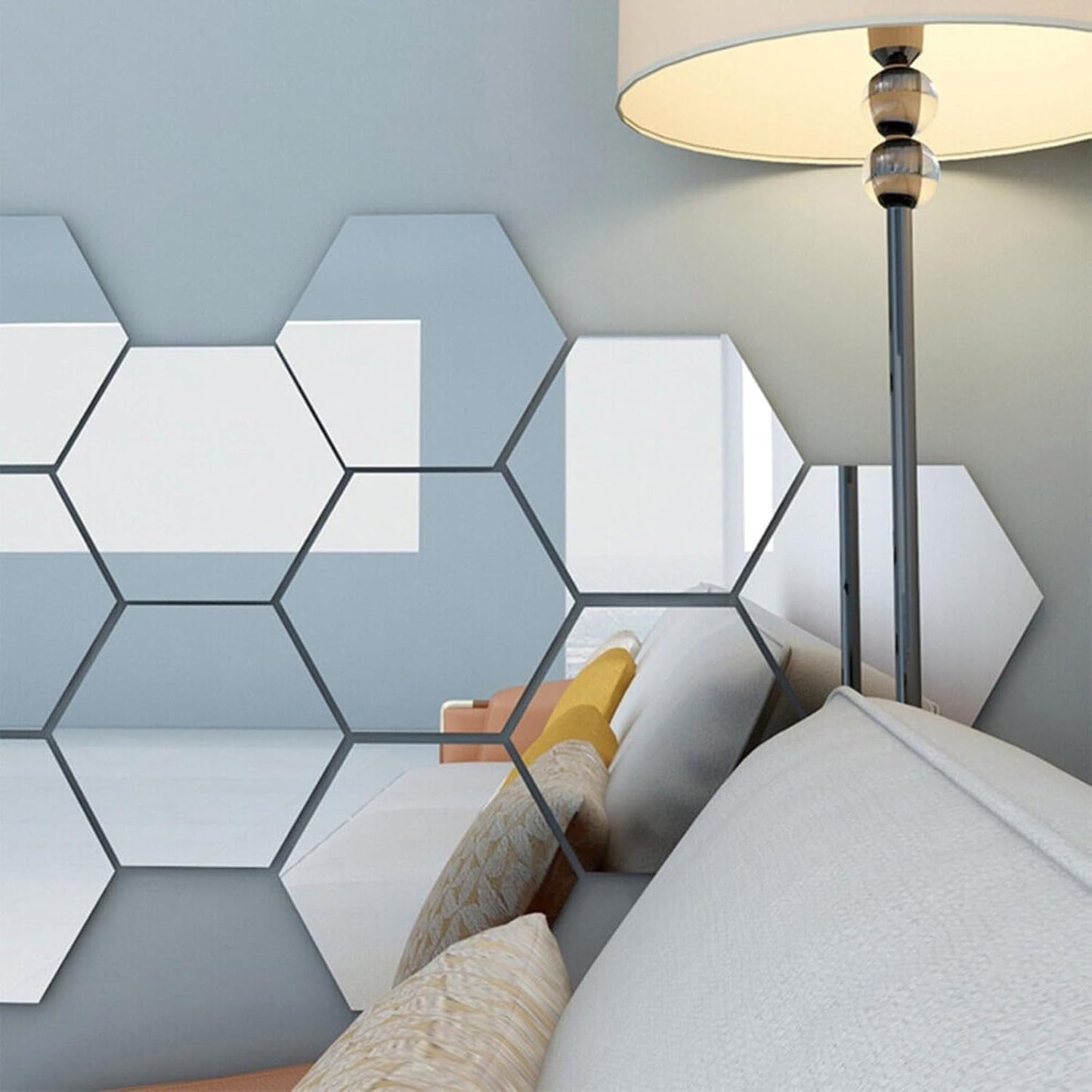 A mirror that won't break-Self Adhesive Mirrors Sheets🥰❤️