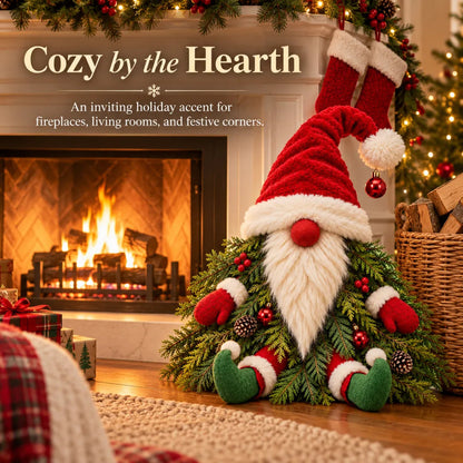 🎄✨  Sitting Christmas Evergreen Gnome™ – Cute Holiday Decor ❤️