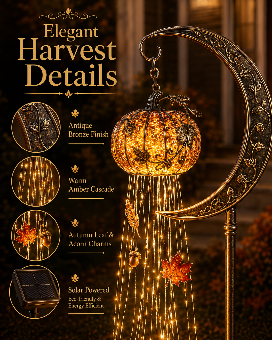 Harvest Moon Pumpkin Glow product details