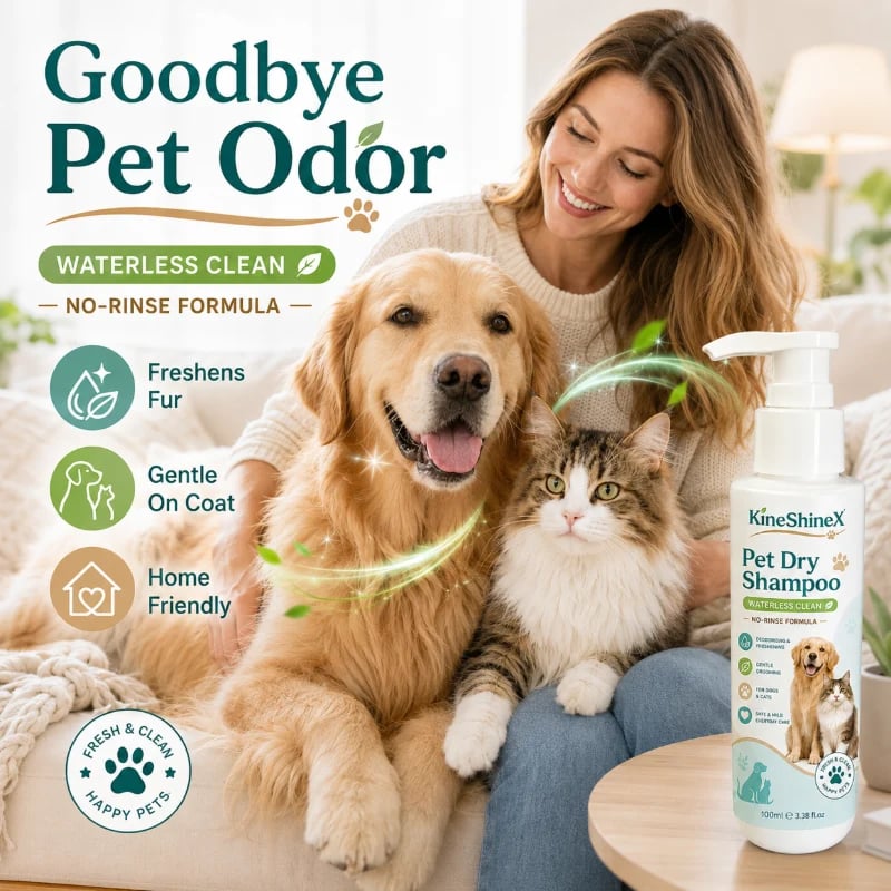 🔥HOT SALE🔥Rinse-Free Pet Shampoo Mousse