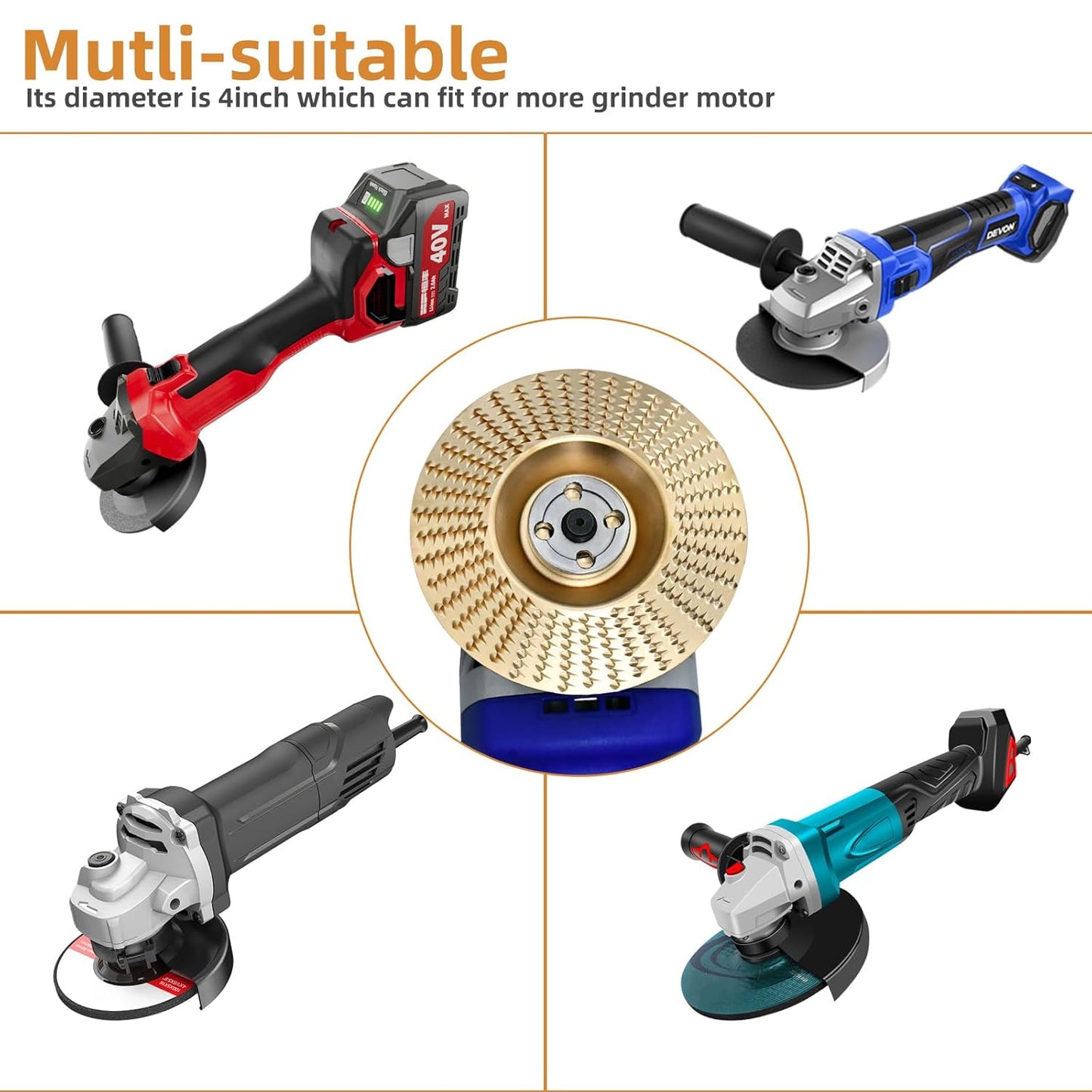 🔥Last Day 60% OFF🔥Heavy-Duty Wood Carving Disc Set