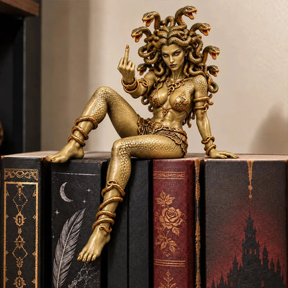 🐍 Medusa Statue – Greek Mythology & Gothic Home Decor ✨