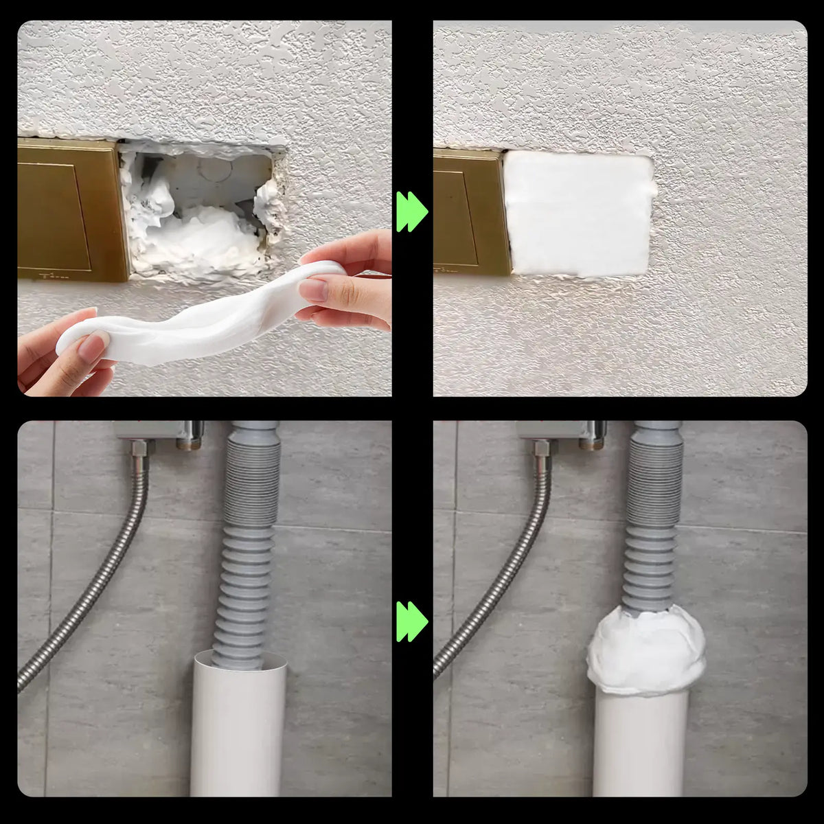 10Pcs Professional Sealant Clay - Anti-Insect Wall Hole Filler Mud🧱🚚