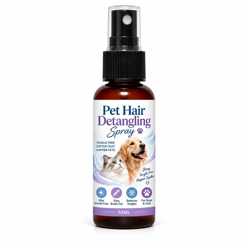🐾 Ontklit- en verzorgingsspray voor huisdieren