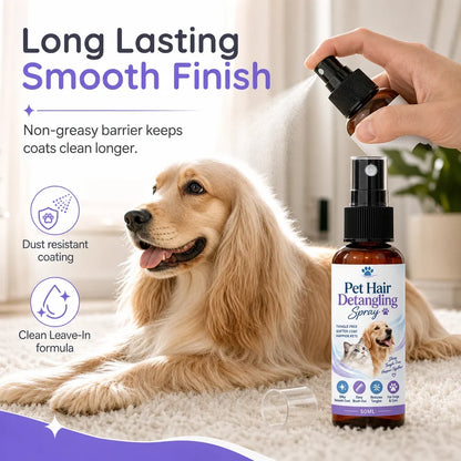 🐾 Ontklit- en verzorgingsspray voor huisdieren