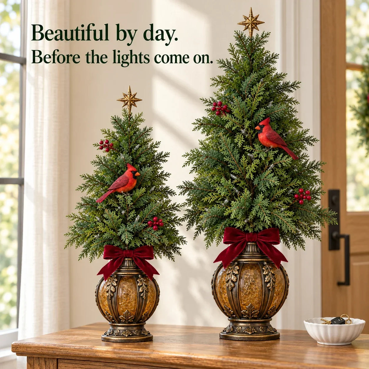 🔥 Last Day 49% OFF🎄🌙cardinal Lantern Trees