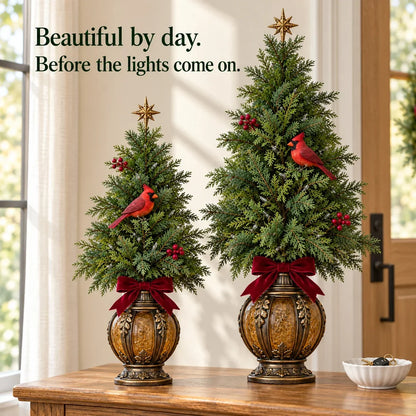 🔥 Last Day 49% OFF🎄🌙cardinal Lantern Trees