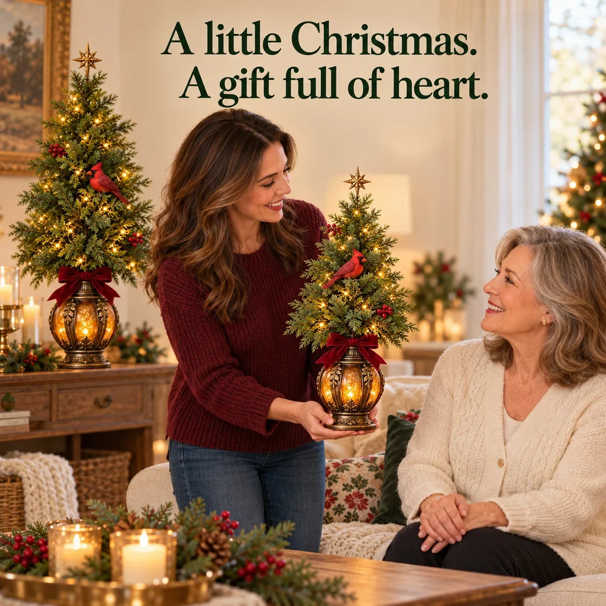 🔥 Last Day 49% OFF🎄🌙cardinal Lantern Trees
