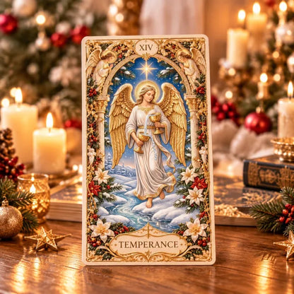 🔥LAST DAY 50% OFF✨The Holy Night Tarot – Christmas Sacred Edition 🎄