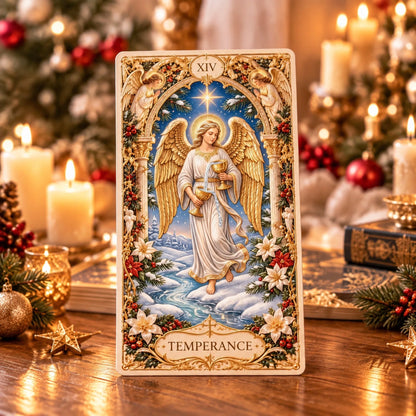 🔥LAST DAY 50% OFF✨The Holy Night Tarot – Christmas Sacred Edition 🎄
