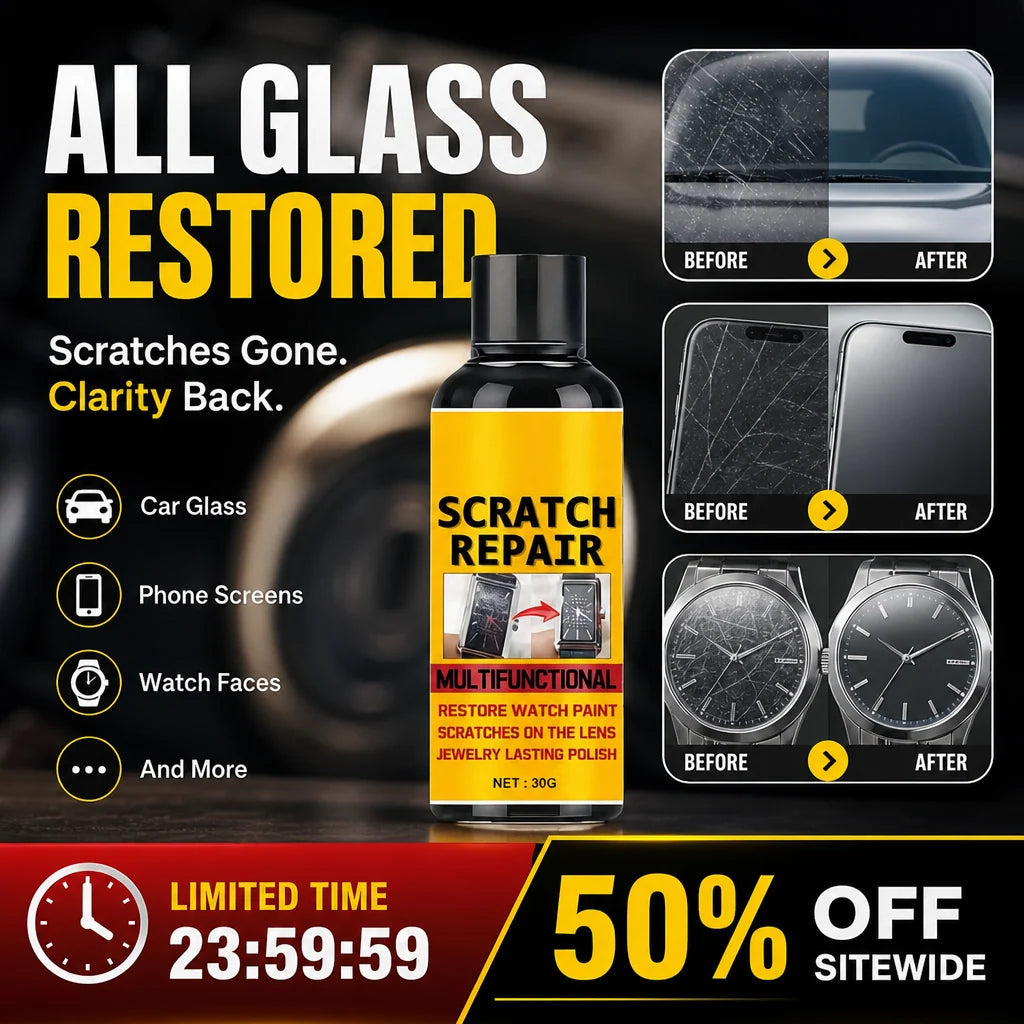 🔥 The scratch repair black technology auto body shops desperately want banned: erase car paint, watch, and screen scratches in 3 seconds!🍀
