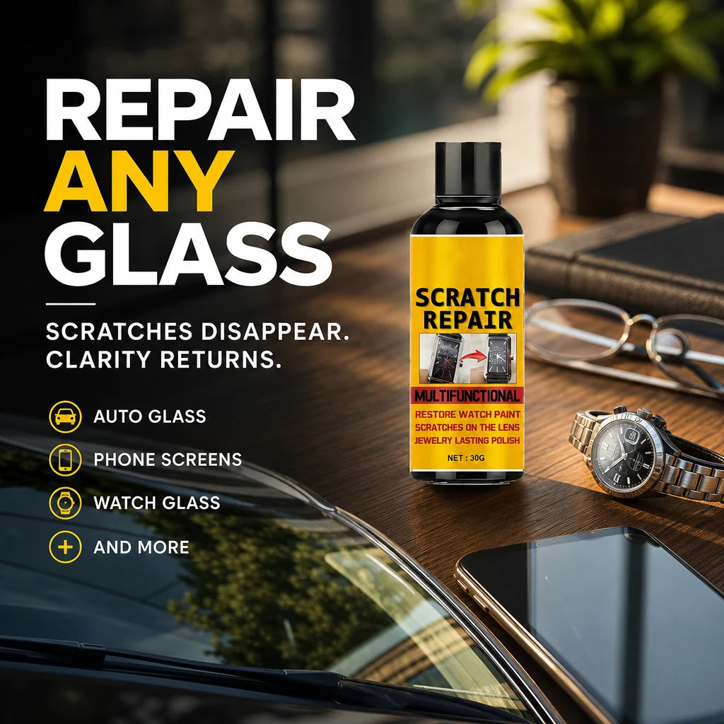 🔥 The scratch repair black technology auto body shops desperately want banned: erase car paint, watch, and screen scratches in 3 seconds!🍀