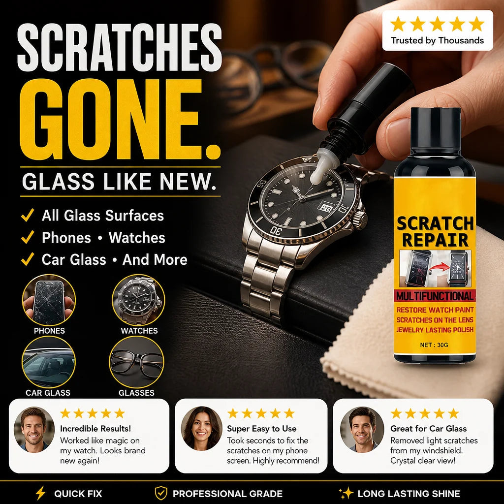 🔥 The scratch repair black technology auto body shops desperately want banned: erase car paint, watch, and screen scratches in 3 seconds!🍀