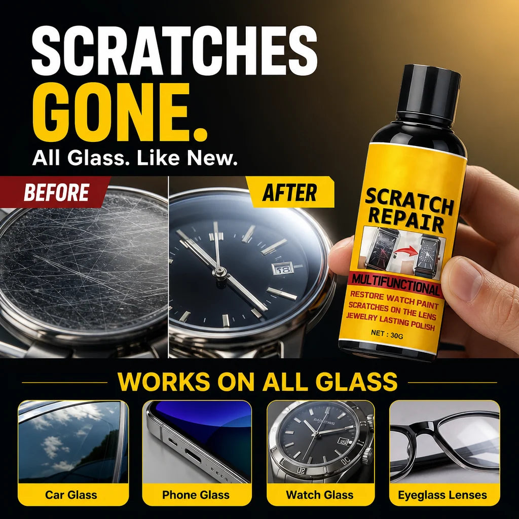 🔥 The scratch repair black technology auto body shops desperately want banned: erase car paint, watch, and screen scratches in 3 seconds!🍀