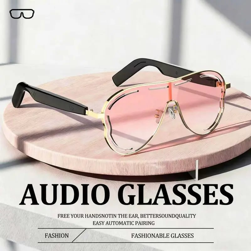 🎶⚡Wireless Audio Smart Glasses🕶️❄️ | Anti-Blue Light UV Protection | Holiday Tech Gift Idea