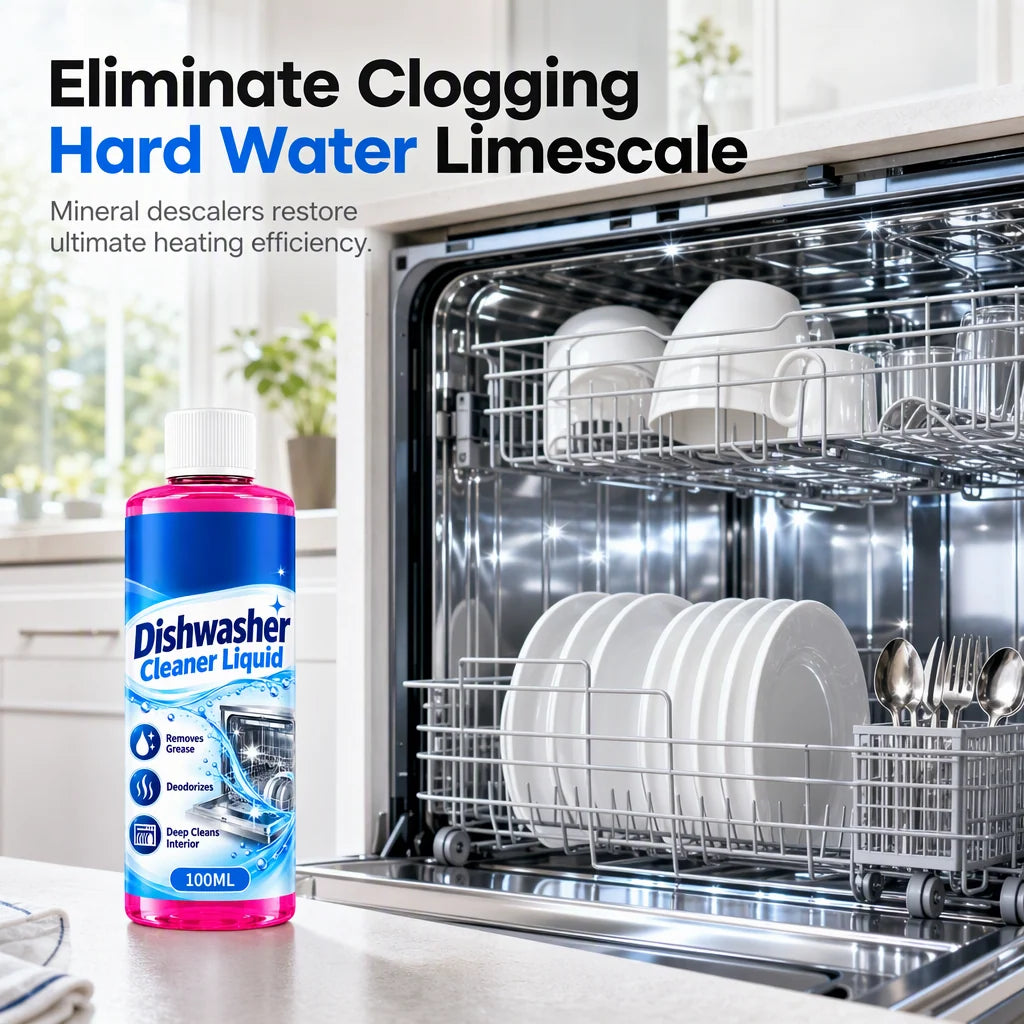 🧼Dishwasher Deep Cleaning Liquid for Grease and Limescale Removal