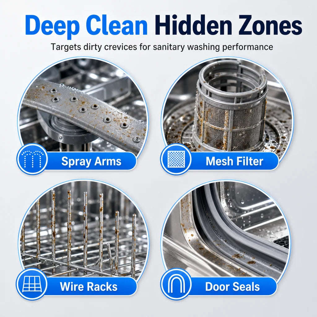Dishwasher deep cleaning liquid - product image 5