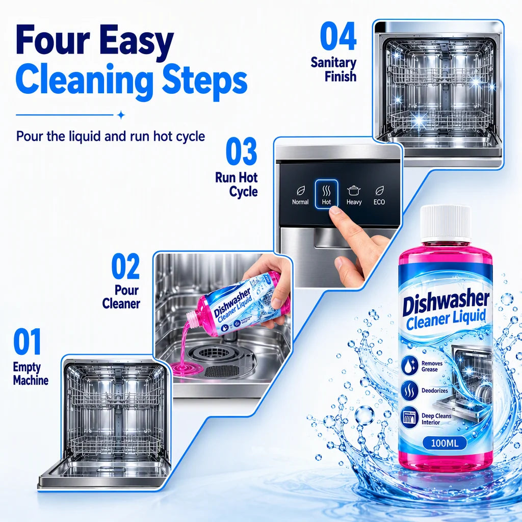 Dishwasher deep cleaning liquid - product image 7
