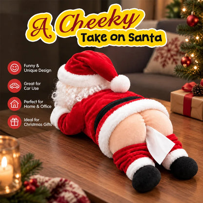 ⏳ Last Day 49% OFF 🎅Funny Santa Butt Tissue Box